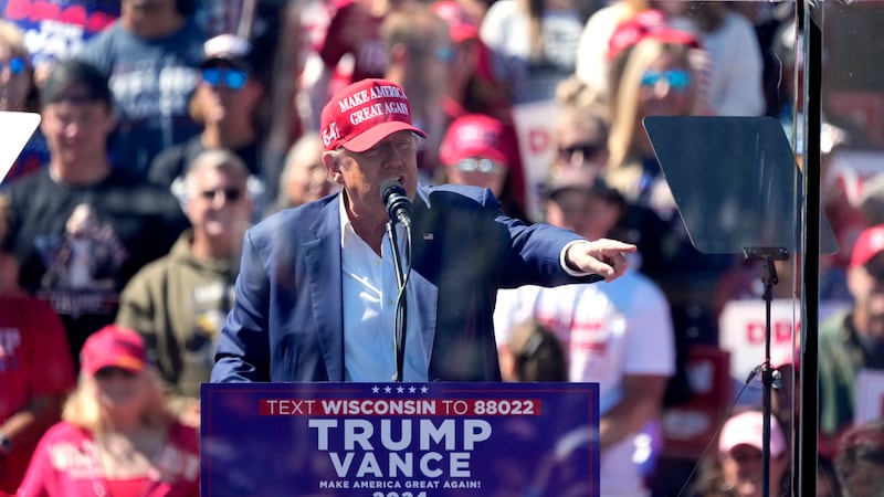 Former President Donald Trump is hosting a rally in Tucson Thursday.