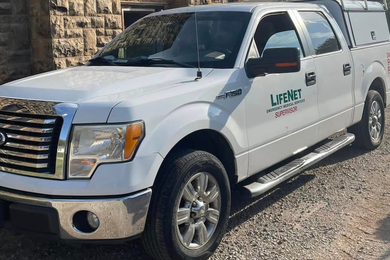 When he couldn't get a ride, Kody Adams allegedly stole a LifeNet ambulance supervisor vehicle...