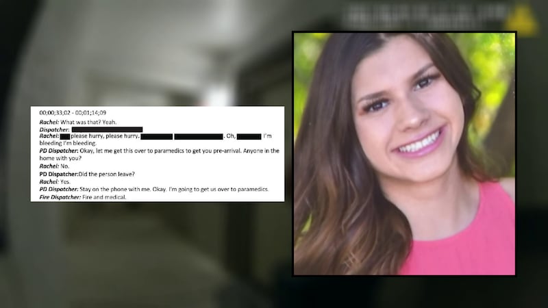 Rachel Hansen said she was shot while she was sleeping.