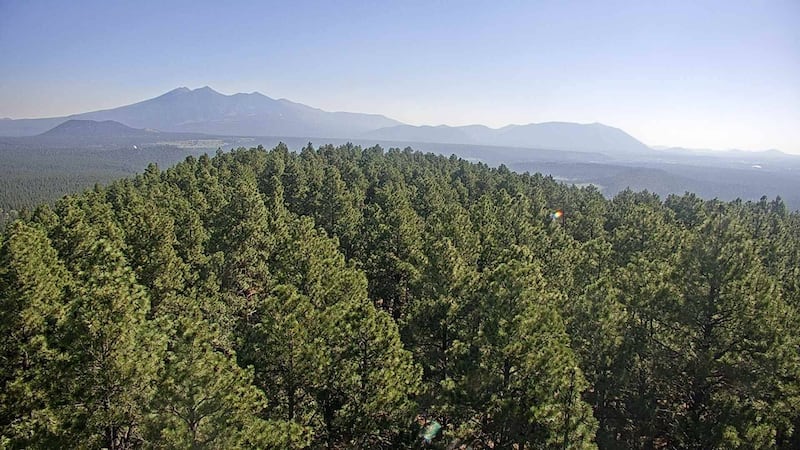 Smoke in Flagstaff is coming from the Deer Springs and Silver King fires in southern Utah.