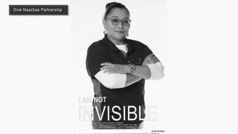 Morgan said she’s full Navajo and full of pride for those who have served in the U.S. Armed...