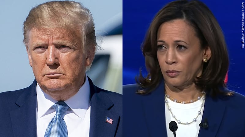 A new poll shows Trump with a slim lead over Harris in Arizona.