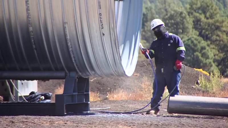 Coconino County and the Natural Resource Conservation Service are seeing the completed...