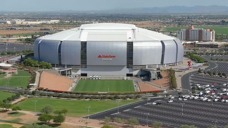 State Farm Stadium in Glendale