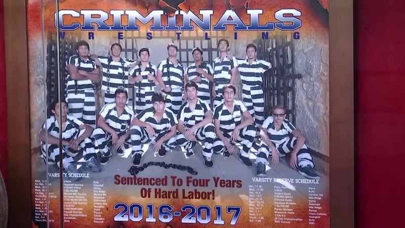 The Criminals mascot is a point of pride for Yuma.