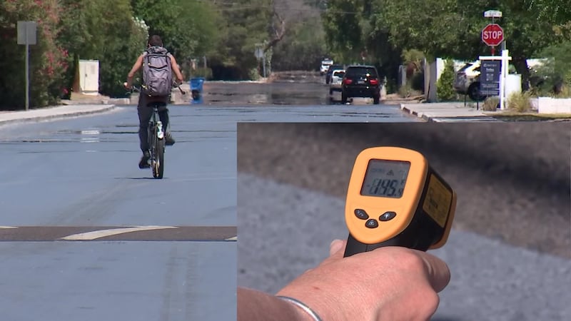City of Phoenix’s initiatives to combat the heat, cool pavement, came about in 2020.
