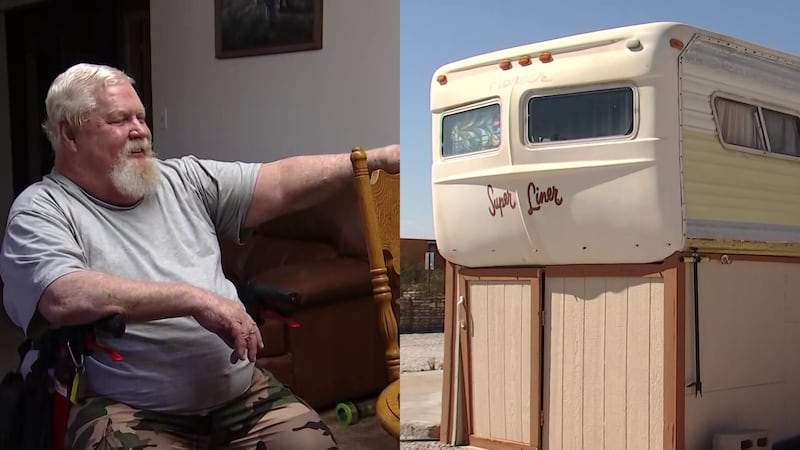 A U.S. Army veteran on the verge of homelessness is getting a permanent roof over his head,...