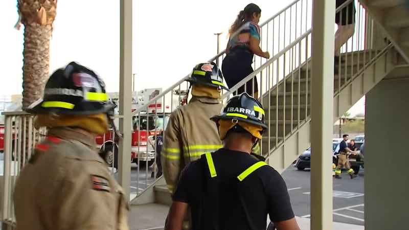 Yuma firefighters and community members participated in a 9/11 memorial stair climb on...