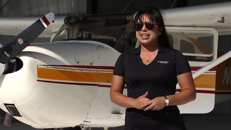 Amalia Andaverde is a flight instructor with Arizona Active Air under her own brand, Fly...