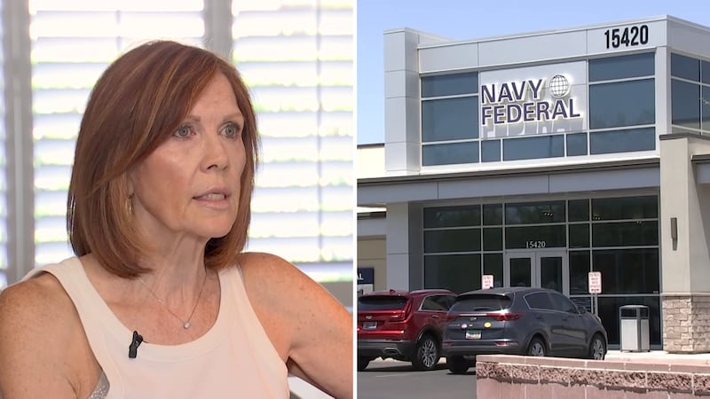 Sandy Girard said a scammer stole $16,000 from her Navy Federal bank account.