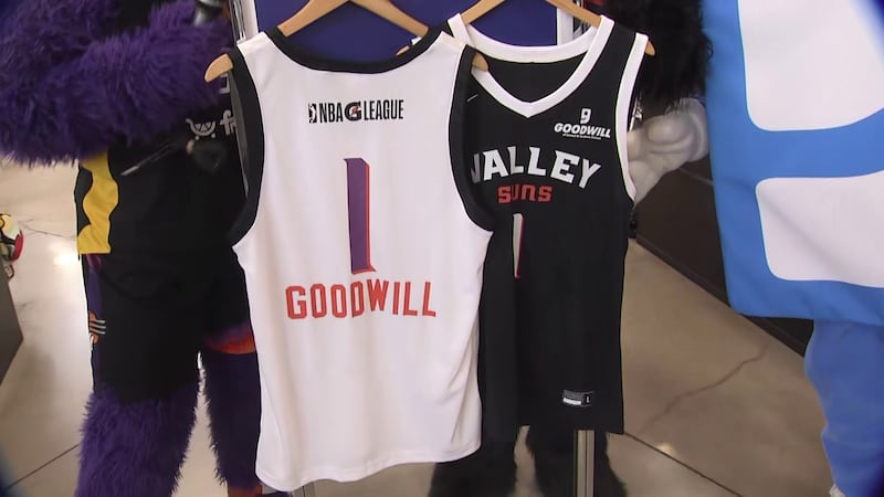 Officials announced on Wednesday that Goodwill will be partnering with the Valley Suns and...