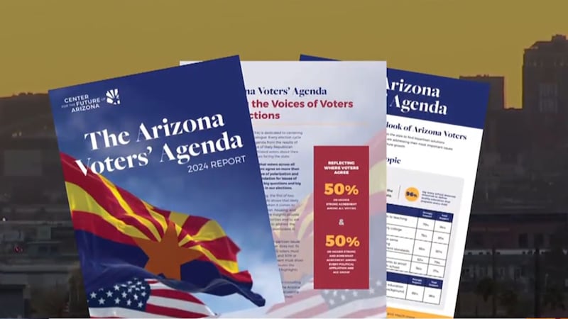 A recent survey from the Center for the Future of Arizona finds state voters do agree on...