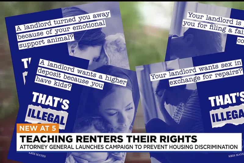 Arizona Attorney General Kris Mayes has started a campaign to teach renters about their rights...