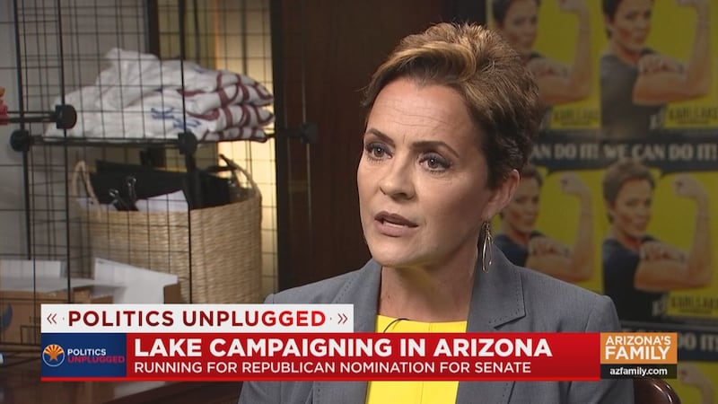 This week on "Politics Unplugged," we have an interview with congressional candidate Kari Lake.
