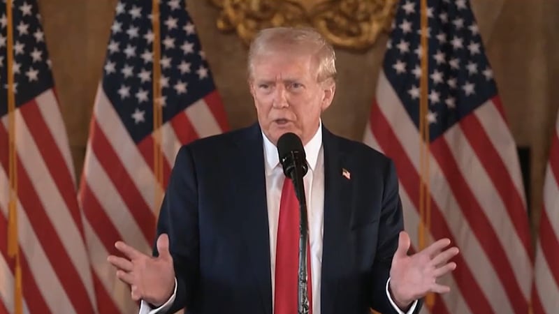 Donald Trump press conference, Thursday, Aug. 8, 2024.